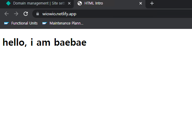 안녕하세요 저는 배배입니다.